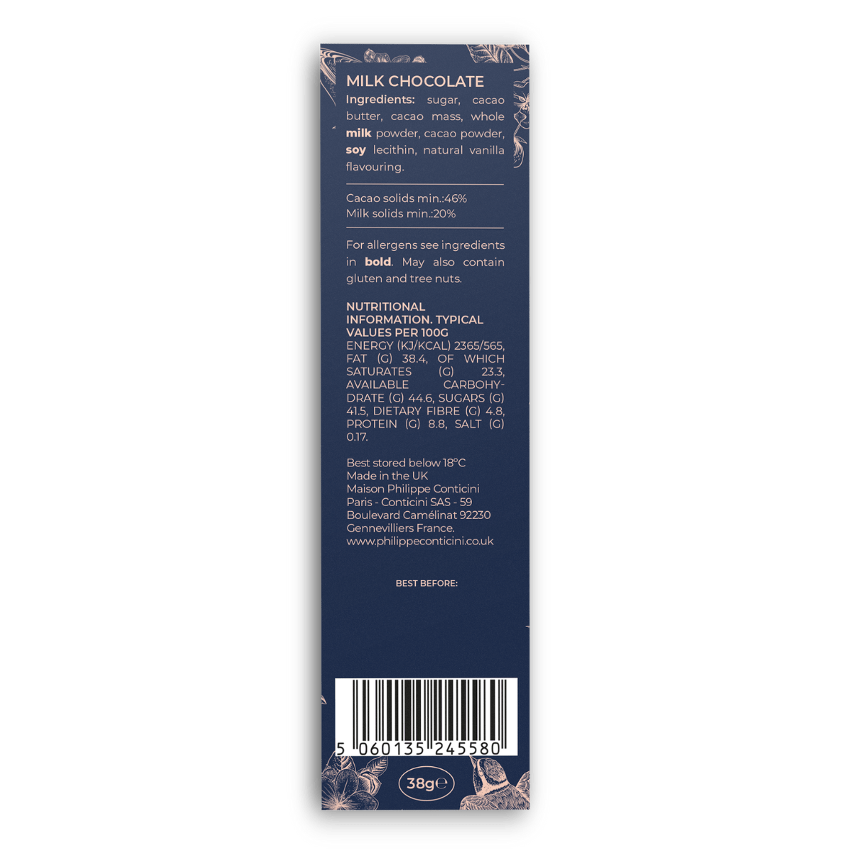 Milk chocolate Bar