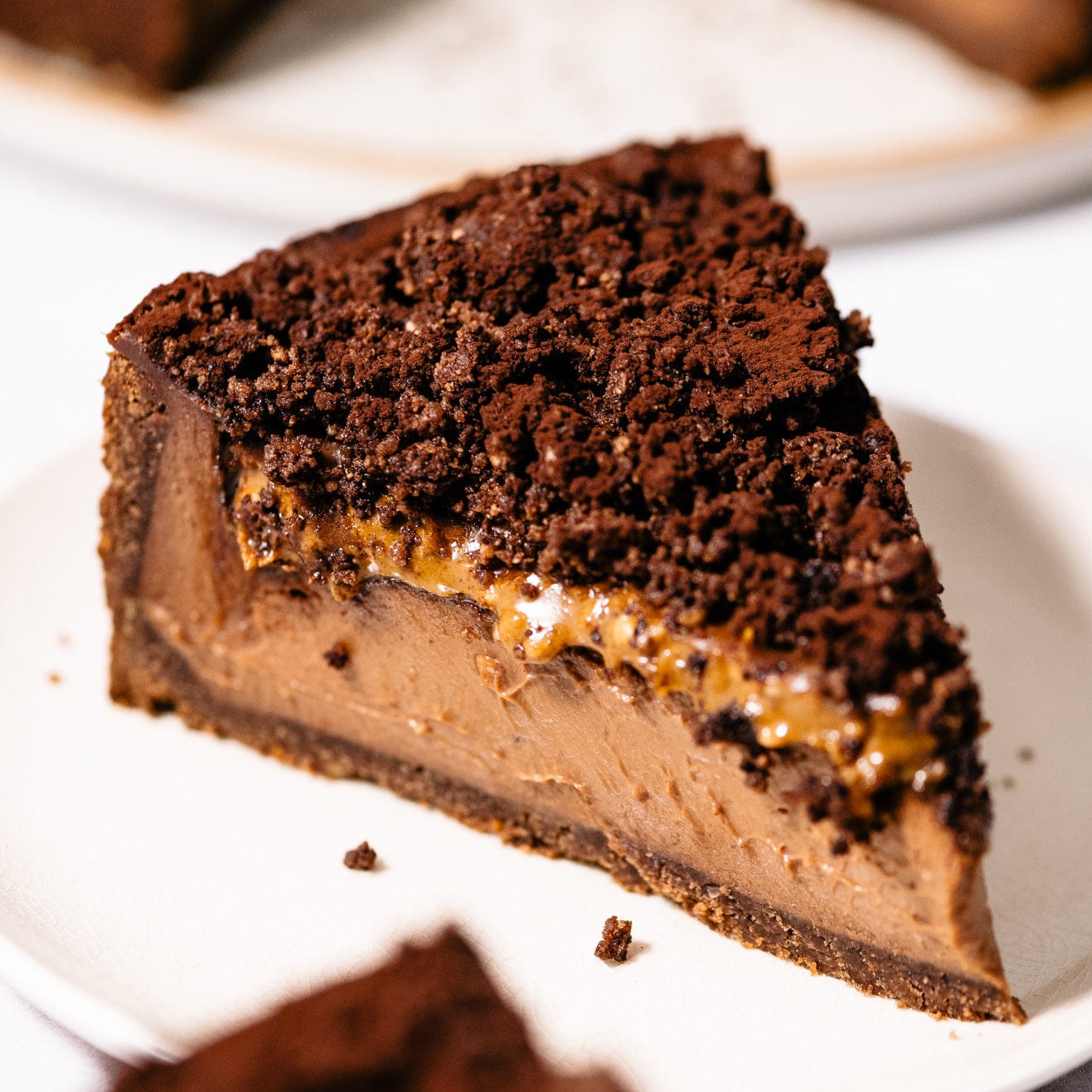 Chocolate Praliné Flan